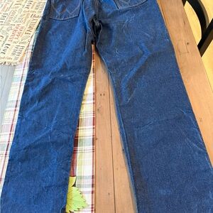 Wrangler Dark Blue Jeans- 37 * 34